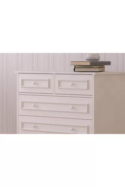 Lina Country Multi-Purpose 5-Drawer Dresser