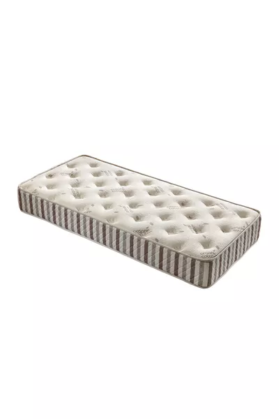 سرير أطفال فخم مريح وعصري Maxi-Cosi Juno قطن عضوي بنابض، مفرد ومزدوج