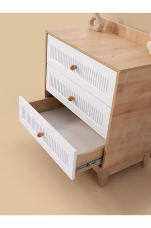 Armoire polyvalente Strada, commode avec tiroirs, commode avec portes, commode à 3 tiroirs