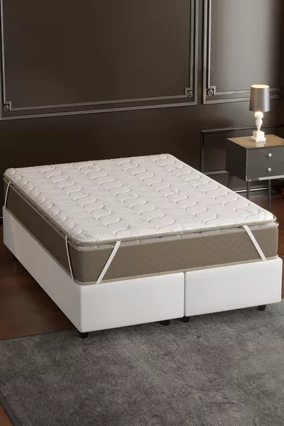 Materassino, Materasso Full Ortopedico in Bambù, Topper