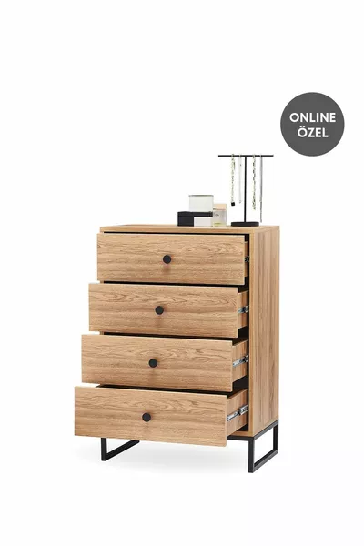 Kalinsta Dresser - Walnut