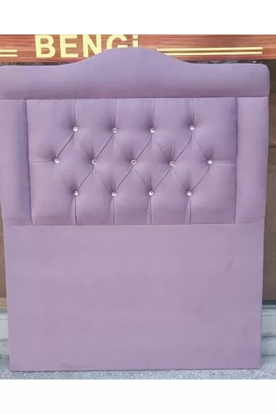 Title DK Single-Person 'Size Model Foal Feather Light Purple Fabric Handmade