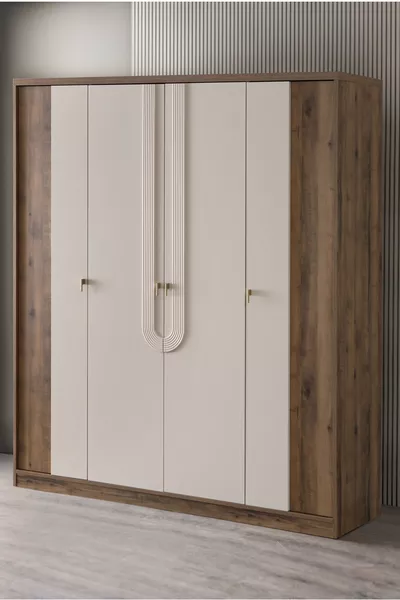 خزانة، خزانة ميغان بأربعة أبواب