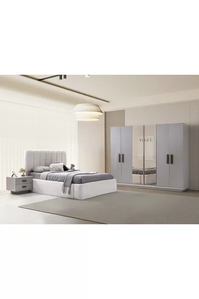 Minnesota Yatak Odası Takımı % MDF | Ücretsiz Teslimat ve Kurulum