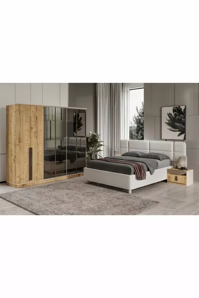 Mess Glass-Fronted Bedroom Set