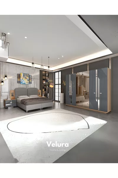 Yuvam Yatak Odası Takımı (Dolap + Şifonyer + Komodin + Karyola)