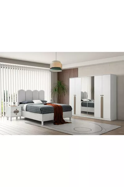 Evra % MDF Спален комплект % MDF | Безплатна доставка и монтаж