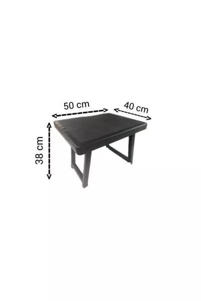 Portable Plastic Folding Table Camp Picnic Table Kontef