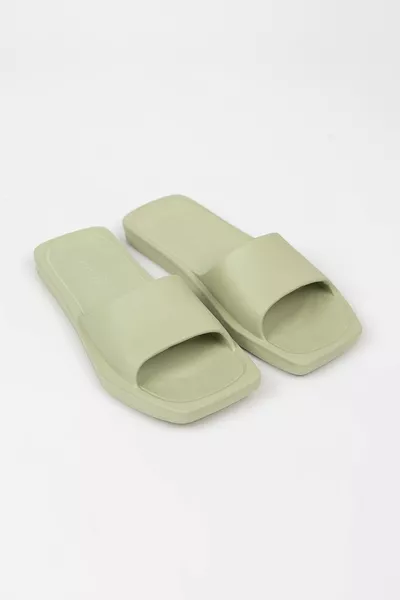 Yeşil Eva Yazlık Plaj Günlük Terlik