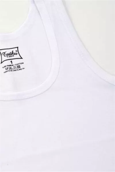 Boys' % Cotton Tank Top 5-Pack