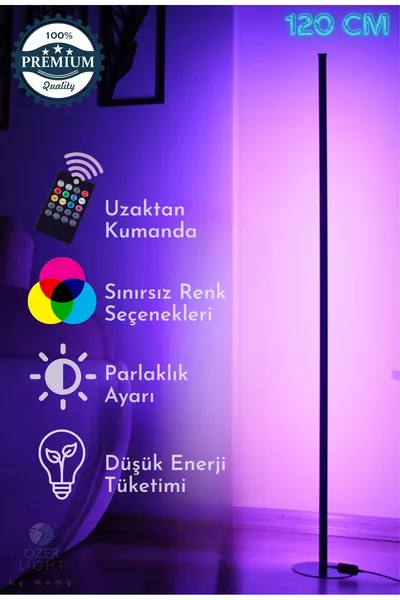 RGB декоративный угловой светодиодный светильник, светодиодное освещение с дистанционным управлением,  цветов, напольный светодиодный светильник,  см