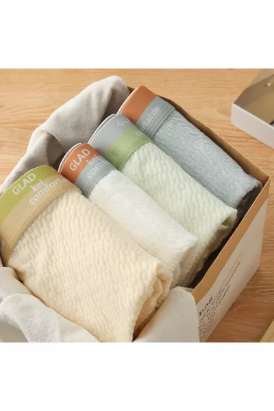 4-Pack Men's Boxer Glad And Comfortable Breathable Cotton Boxer That Doesn't Cause Sweating