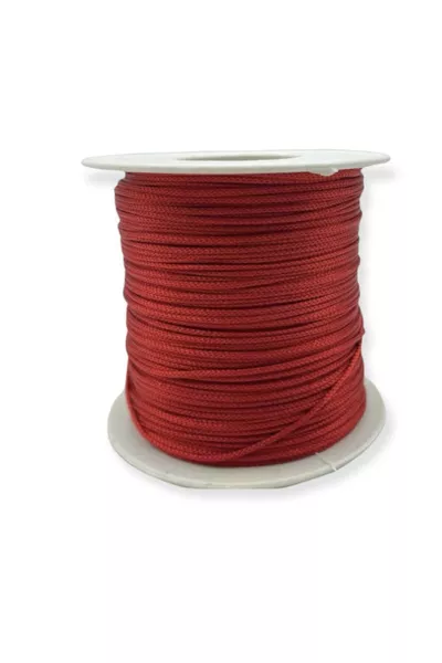 Corda per paracadute di prima qualità rossa ( metri)