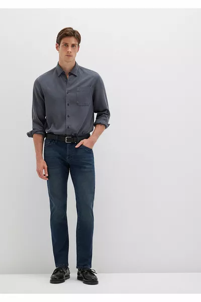 جينز جيك كومفورت داكن 