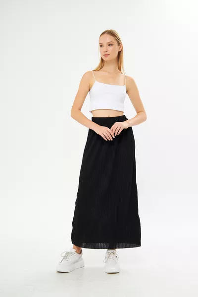 Black Home Skirt, Casual Skirt, Prayer Skirt, Seasonal Skirt, Summer Skirt