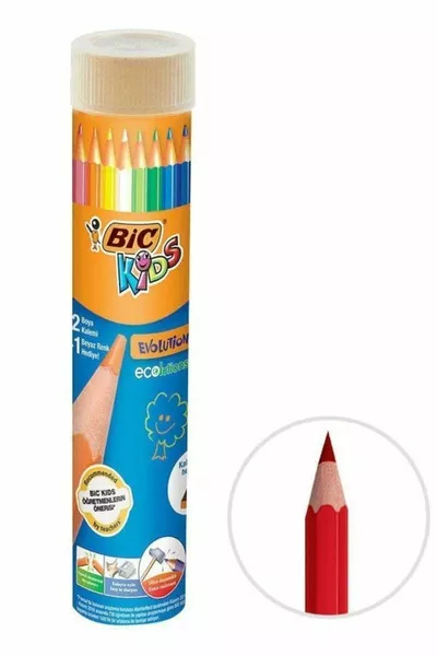 Детски еволюционен метален комплект с +1 сухи пастелни молива