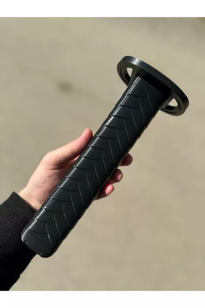 Складной катана из прочного пластика,  см, раскладная катана, черного цвета