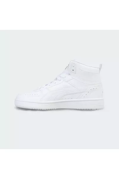 حذاء كرة السلة يونيسكس أبيض Rebound Layup Joy