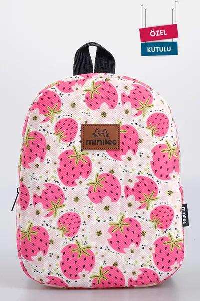 Strawberry Garden 0-8 - Preschool, Kindergarten Age Children's Backpack [Special Boxed]