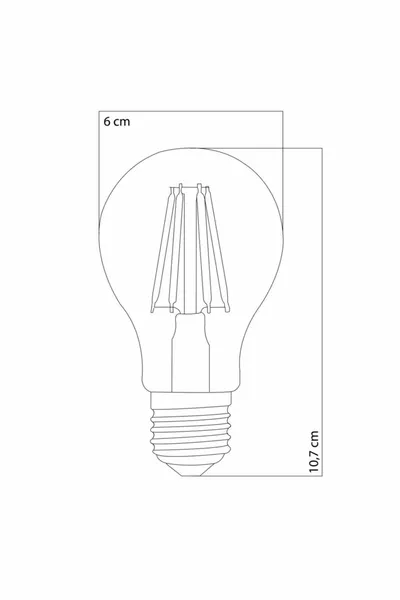 LED Bulb 6W K  Yellow Light () High Light Output