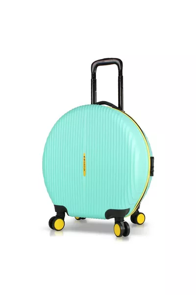 Bubble Abs Runder Koffer Mintgrün