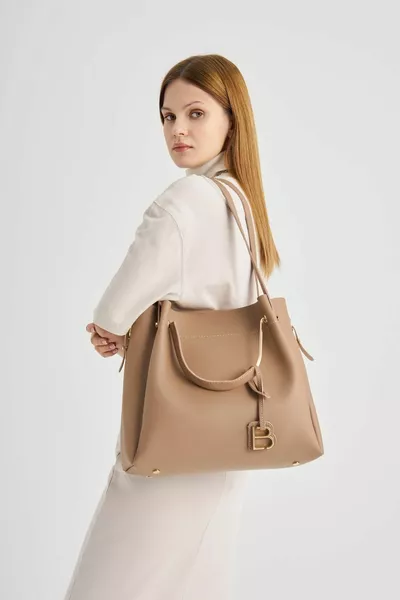 Women's Handbag and Shoulder Bag with Inner Wallet