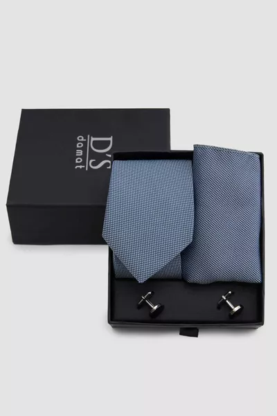 Standard Tie-Handkerchief-Cufflink Accessory Sets