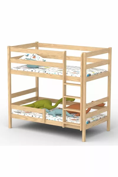 Klasik Ranza  Doğal Çam Bebek Ve Çocuk Ranza