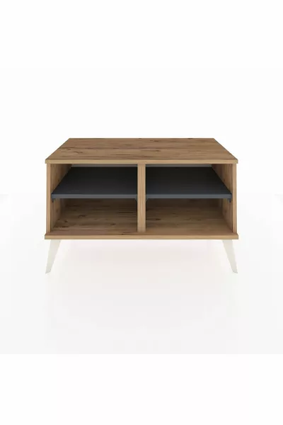 Hyperion Şifonyer 2 Raflı  Çam-Çam/Antrasit