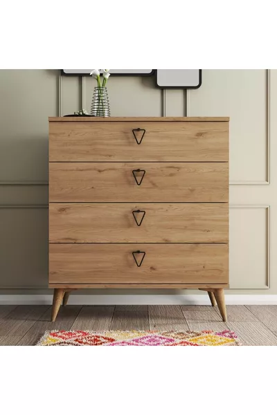  Versace 4 Çekmeceli Şifonyer Sepet