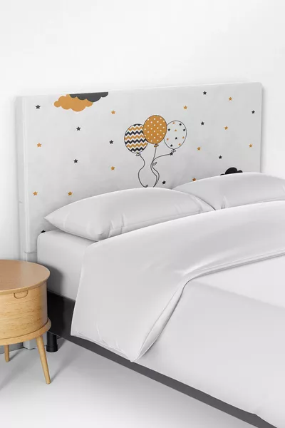 Ballonnen Patroon Kinderbed Bodem Hoofdeinde Hoes