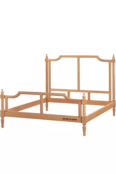 İslahiye Tornalı Başlık Takımı Cilasız Ham Ahşap