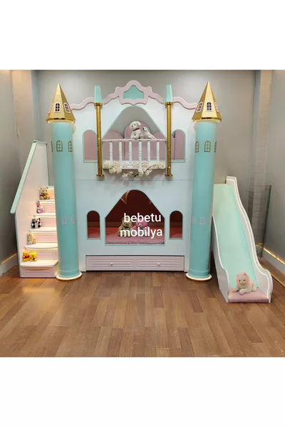 ДВУЕТАЖНО ЛЕГЛО SARAY С ПЪРЗАЛКА