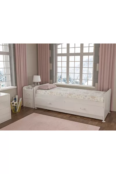 SW A BÜYÜYEBİLEN BEBEK ODASI TAKIMI BEYAZ