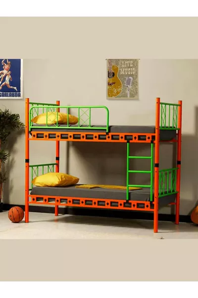 Argimo Carme Children's Bedroom Metal Bunk Bed and Bed Frame x