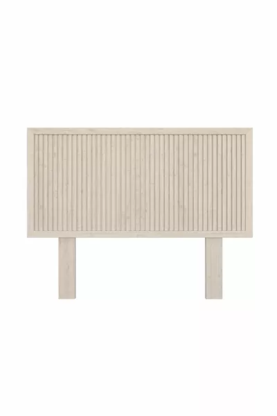 Alaz Model Natural Wood Single Headboard (VERTICAL)