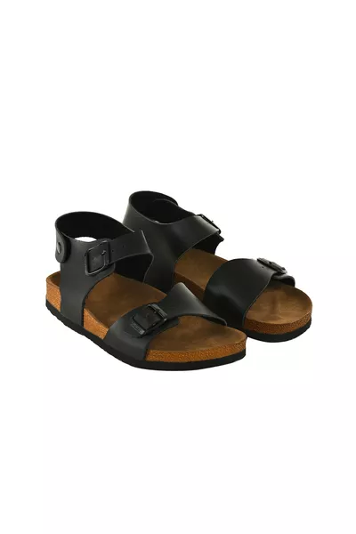 Unisex Black Sandals