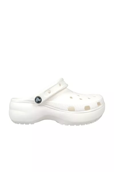 Sandale Femme Blanche Classic Platform Clog ()