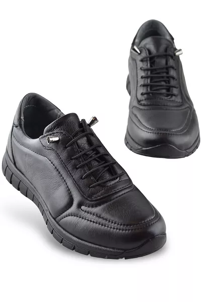  Volledig Orthopedische Zool Echt Leer Heren Schoenen Dames Schoenen Antislip Zool Unisex Schoenen Elastiek