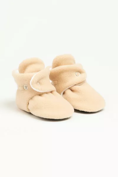 Rutschfeste Sohle, atmungsaktive Baumwollfütterung, verstellbarer Druckknopf, Hausschuh, Baby-Pantoffel