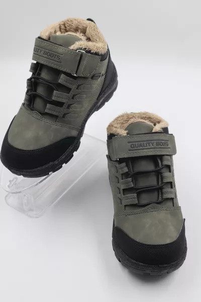 Children's Cold-Resistant Wool Winter Boots