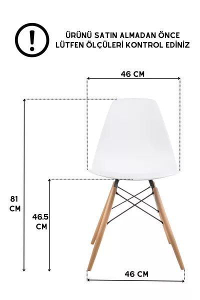 Мона Бял Стол - Бистро Балкон Кухненски Стол