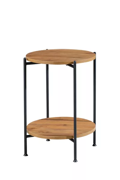 Двухъярусный круглый столик