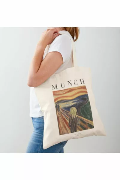 الكثير - الصراخ الجدول الخام القماش حقيبة الكتف