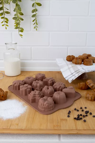 er Set gemischtes Muster Kuchen- und Keksform 