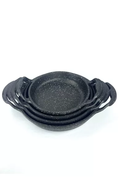 طقم مقالي بيرتا من الجرانيت 4 قطع ( سم،  سم،  سم،  سم)