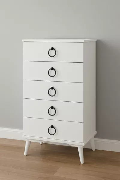 Nightstand White/Black