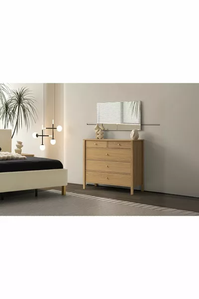 Folt Brown Dresser