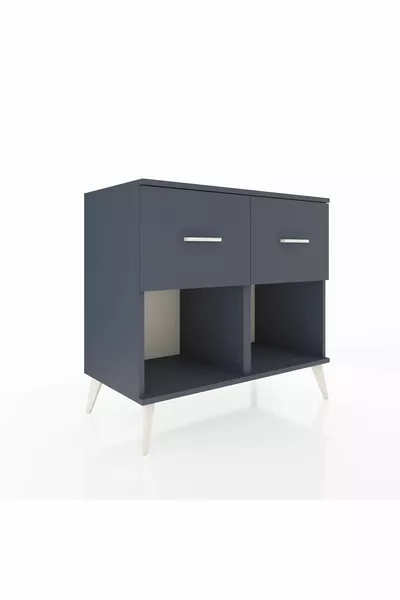 Hyperion Dressoir met 2 Lade Antraciet-Antraciet
