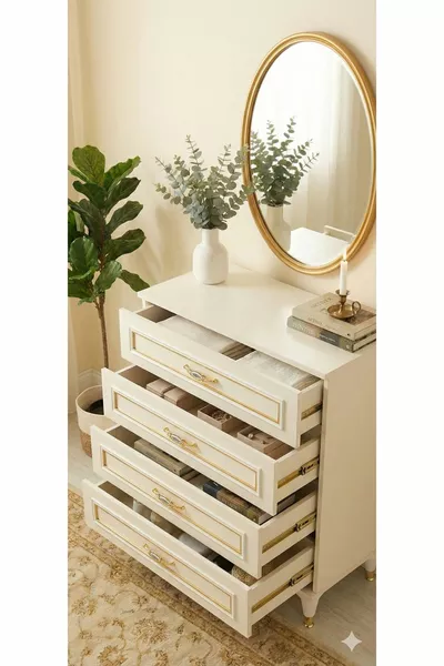 خزانة بيضاء